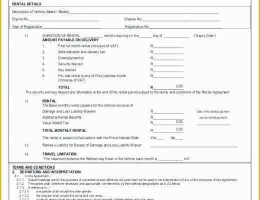 Free Residential Lease Agreement Template Ohio Of Free Restaurant Lease Agreement Template Sample form