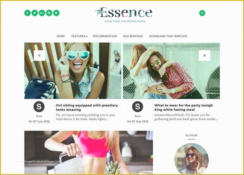 Free Responsive Blog Website Templates Of 100 Free Responsive Blogger Templates 2018 Freshdesignweb