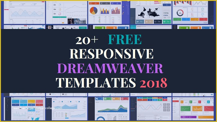 Free Responsive Dreamweaver Templates Of 20 Free Responsive Dreamweaver Templates In 2018