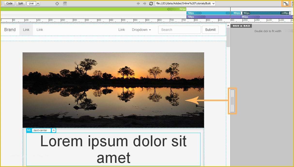 Free Responsive Dreamweaver Templates Of Build Responsive Websites with