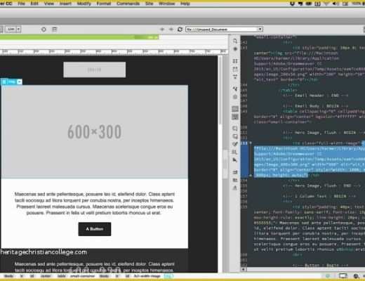 Free Responsive Dreamweaver Templates Of Dreamweaver Email Templates Free Download Templates