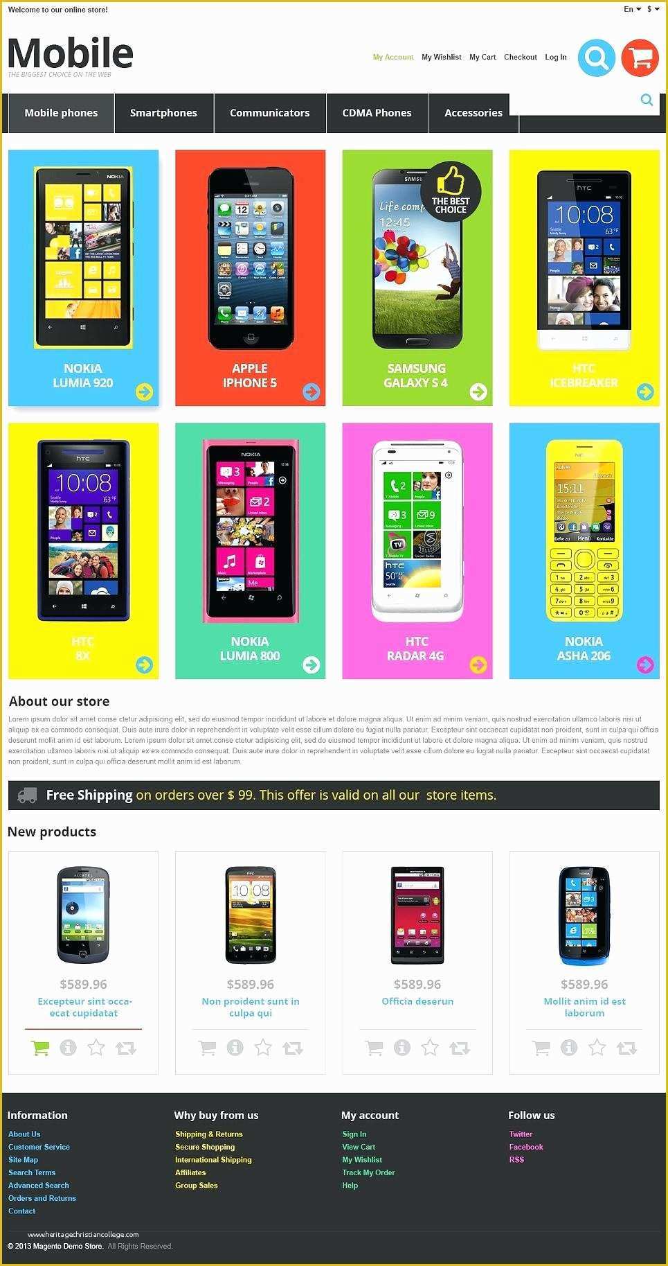 Free Responsive Ebay Template Of Best Premium Responsive Mobile Templates Designs Free Ebay