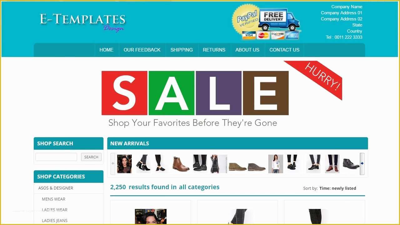 Free Responsive Ebay Template Of Mobile Responsive Ebay Store Template