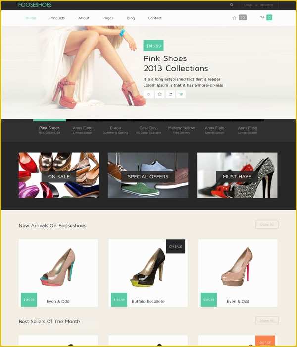 Free Responsive Ecommerce Website Templates Wordpress Of 50 Outstanding Bootstrap E Merce Templates Wpfreeware