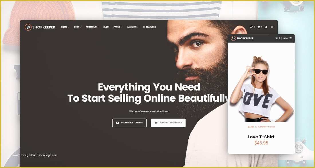 Free Responsive Ecommerce Website Templates Wordpress Of 54 Awesome E Merce Wordpress themes 2019 Colorlib