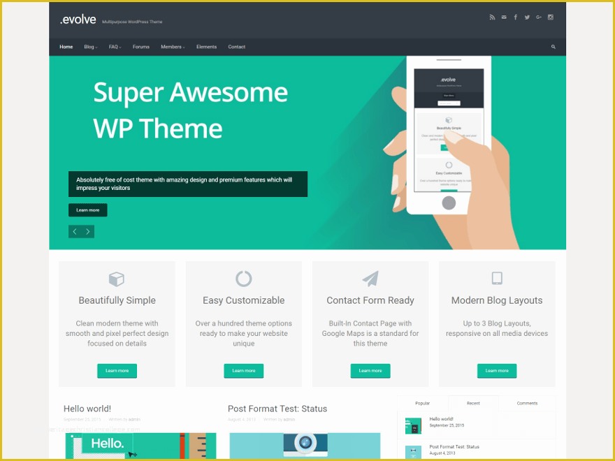 Free Responsive Ecommerce Website Templates Wordpress Of theme Directory — Free Wordpress themes