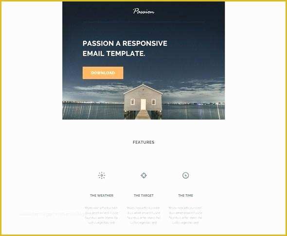 Free Responsive Email Template Generator Of Simple Blog Template Responsive Web Templates Email HTML5