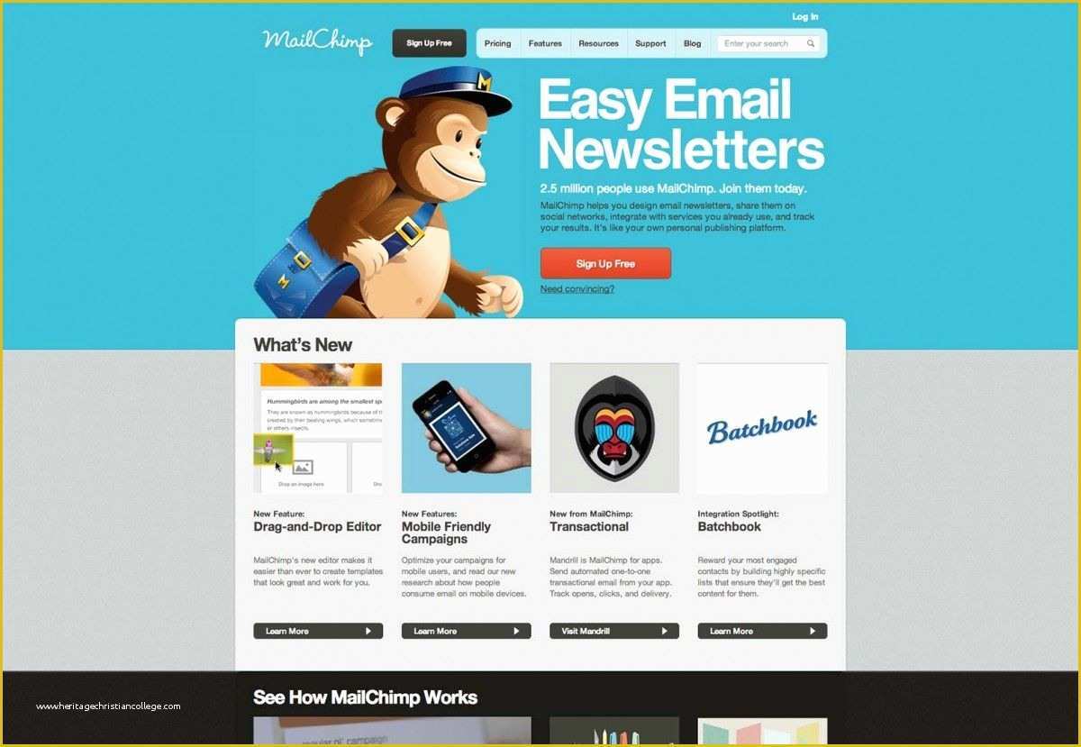 Free Responsive Email Template Mailchimp Of Corpox Free Responsive Email Newsletter Templates