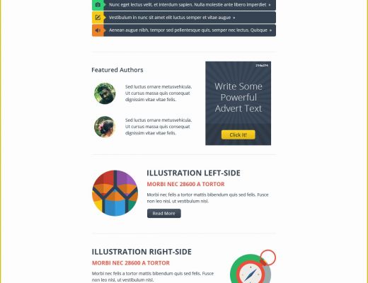 Free Responsive Email Template Mailchimp Of Flatro Responsive Email Newsletter Templates by