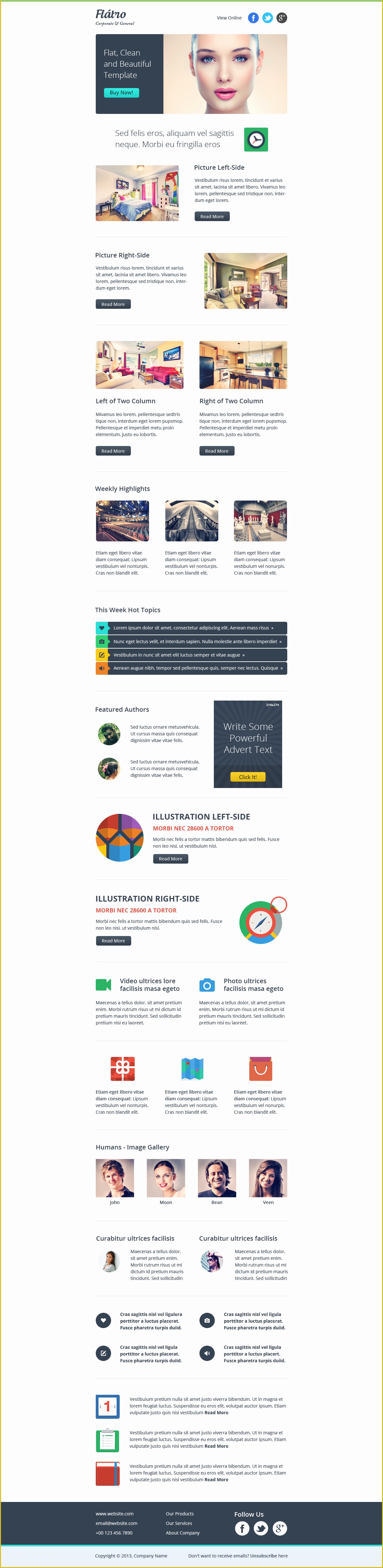 55 Free Responsive Email Template Mailchimp