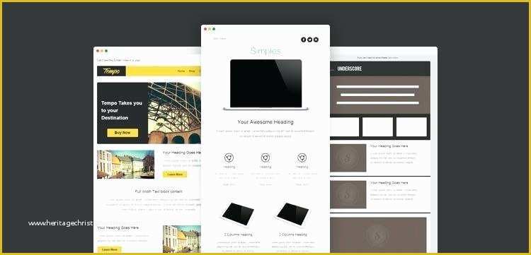 Free Responsive Email Template Mailchimp Of Image 0 Template Newsletter Responsive Design Newsletter