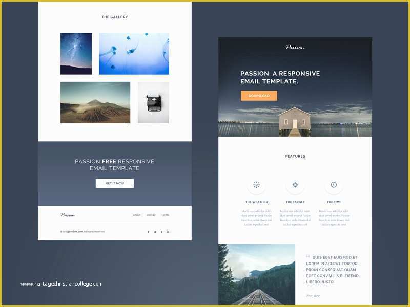 Free Responsive Email Templates 2017 Of 35 Free Responsive Email Templates for Newsletters Mashtrelo