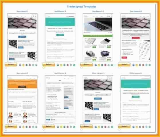 Free Responsive Email Templates 2017 Of 5 Free Email Templates