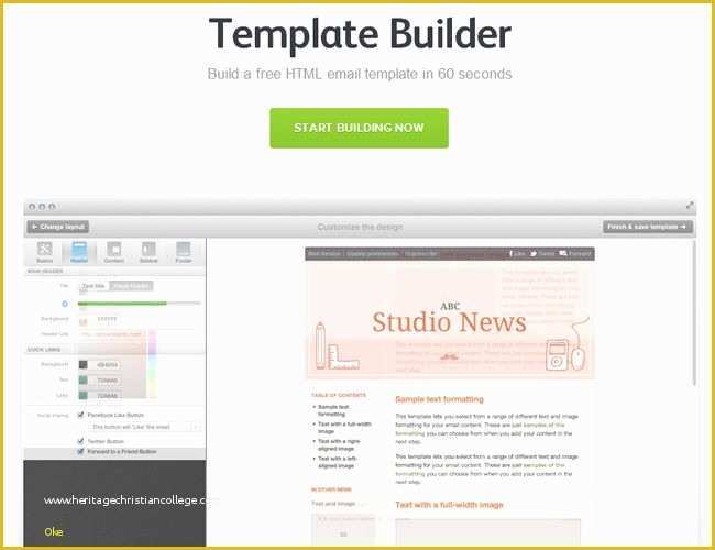 Free Responsive Email Templates 2017 Of Free Email Template Builder Beautiful 10 Best Free