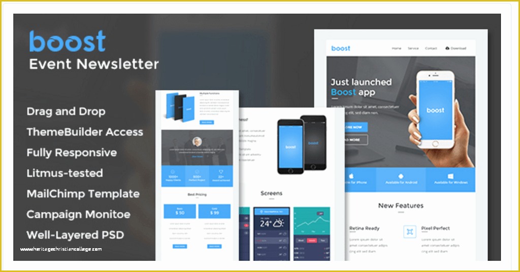 Free Responsive Mailchimp Templates Of top 30 Free & Paid Mailchimp Email Templates 2019 Colorlib