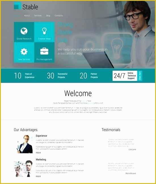 Free Responsive Portfolio Website Templates Of Multi Purpose Responsive Template HTML5 Download Free