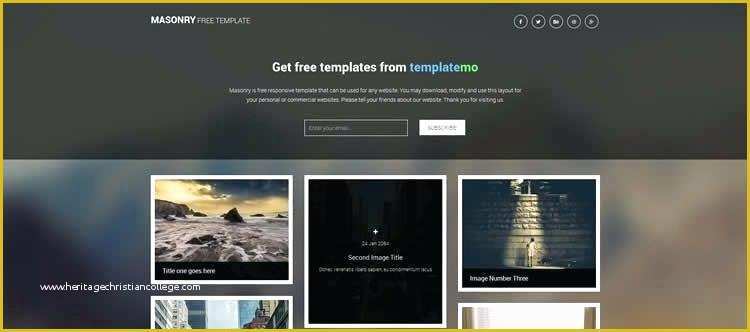Free Responsive Portfolio Website Templates Of Resume Website Template Portfolio Templates HTML5 Free