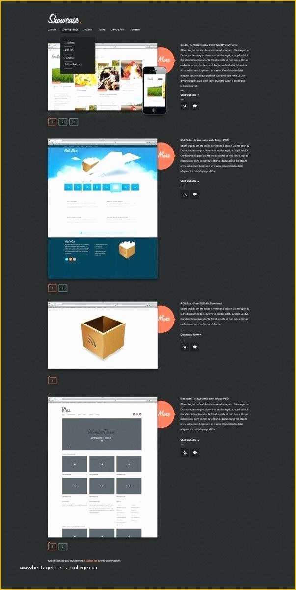 Free Responsive Portfolio Website Templates Of Template Site Portfolio Free Massive Minimal Portfolio