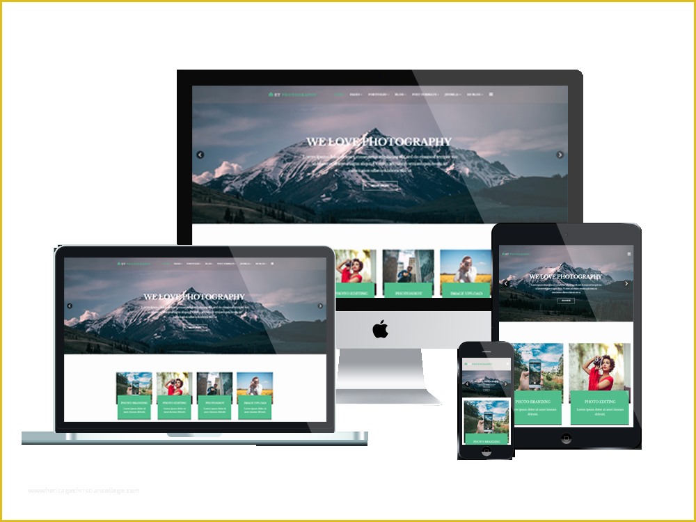 Free Responsive Templates Of Et Graphy – Free Responsive Joomla Graphy Template