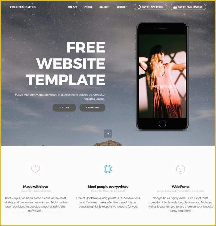 Free Responsive Web Templates Of 66 Free Responsive HTML5 Css3 Website Templates 2018