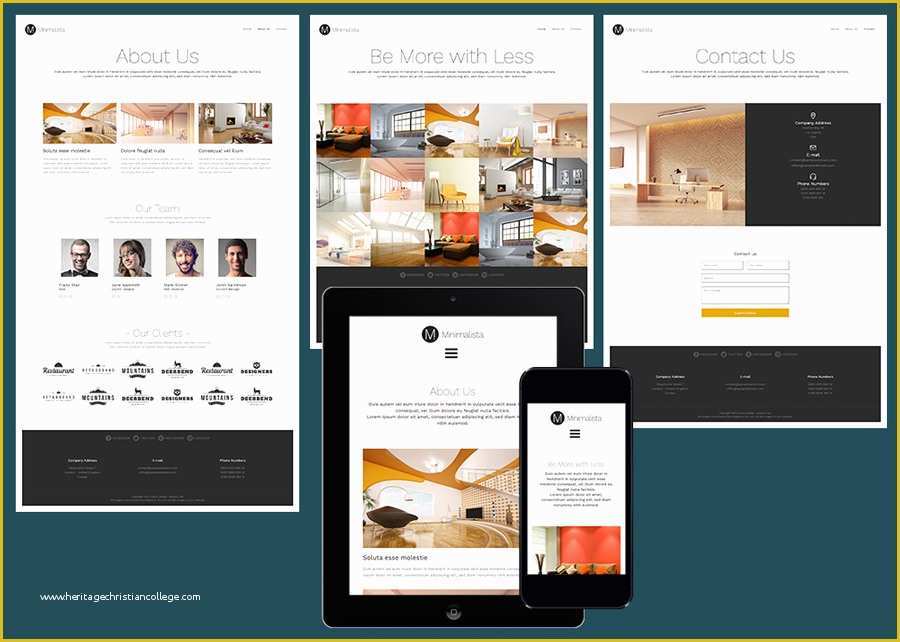 Free Responsive Website Templates Of 15 Free Amazing Responsive Business Website Templates
