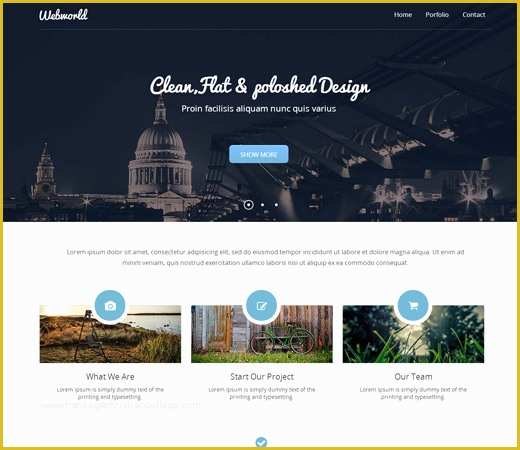 Free Responsive Website Templates Of 30 Best Free Responsive Website Templates Techclient