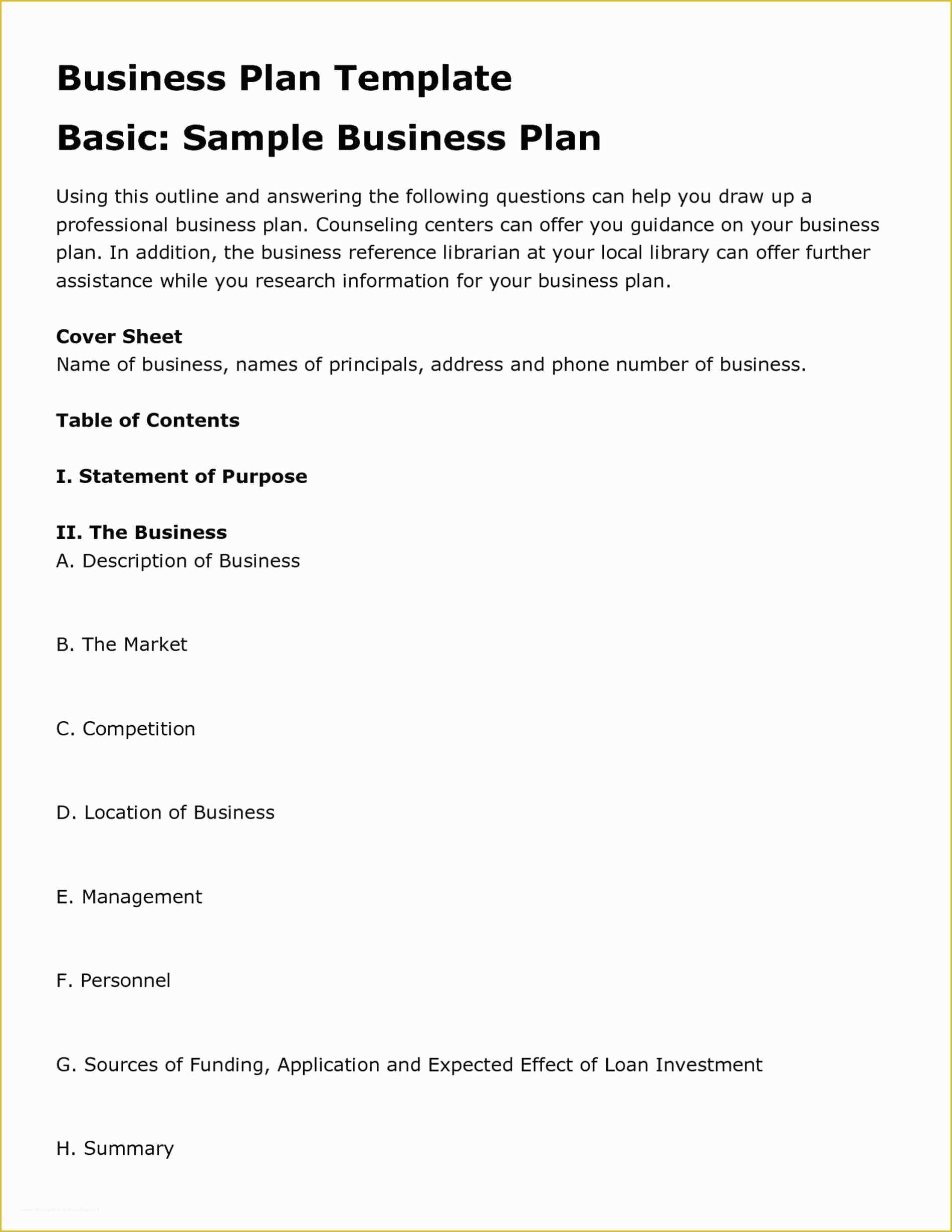 Free Restaurant Business Plan Template Of Business Plan Template Restaurant Templates In Word Excel