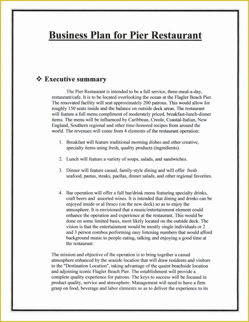 Free Restaurant Business Plan Template Of top 5 Resources to Get Free Restaurant Business Plan