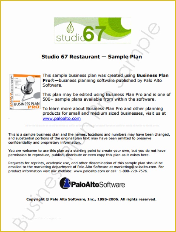 Free Restaurant Business Plan Template Pdf Of 32 Free Restaurant Business Plan Templates In Word Excel Pdf