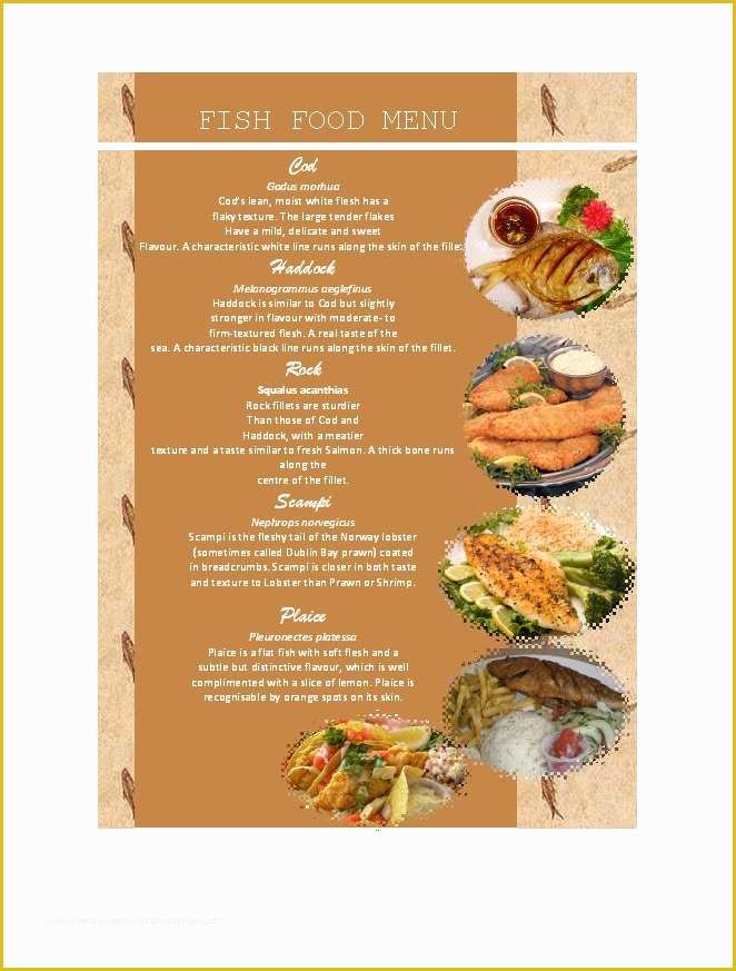 Free Restaurant Menu Templates for Word Of 31 Free Restaurant Menu Templates & Designs Free