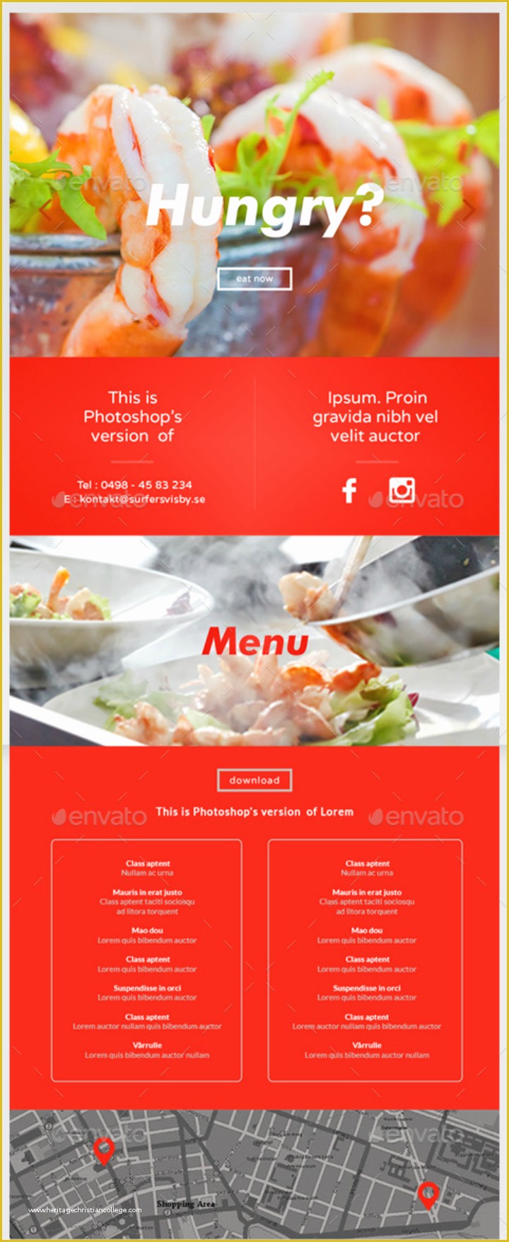 Free Restaurant Newsletter Templates Of 14 Restaurant Email Templates Psd Ai