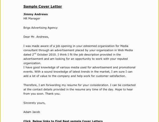 Free Resume and Cover Letter Templates Of Free Cover Letter Templates Microsoft Download Cover