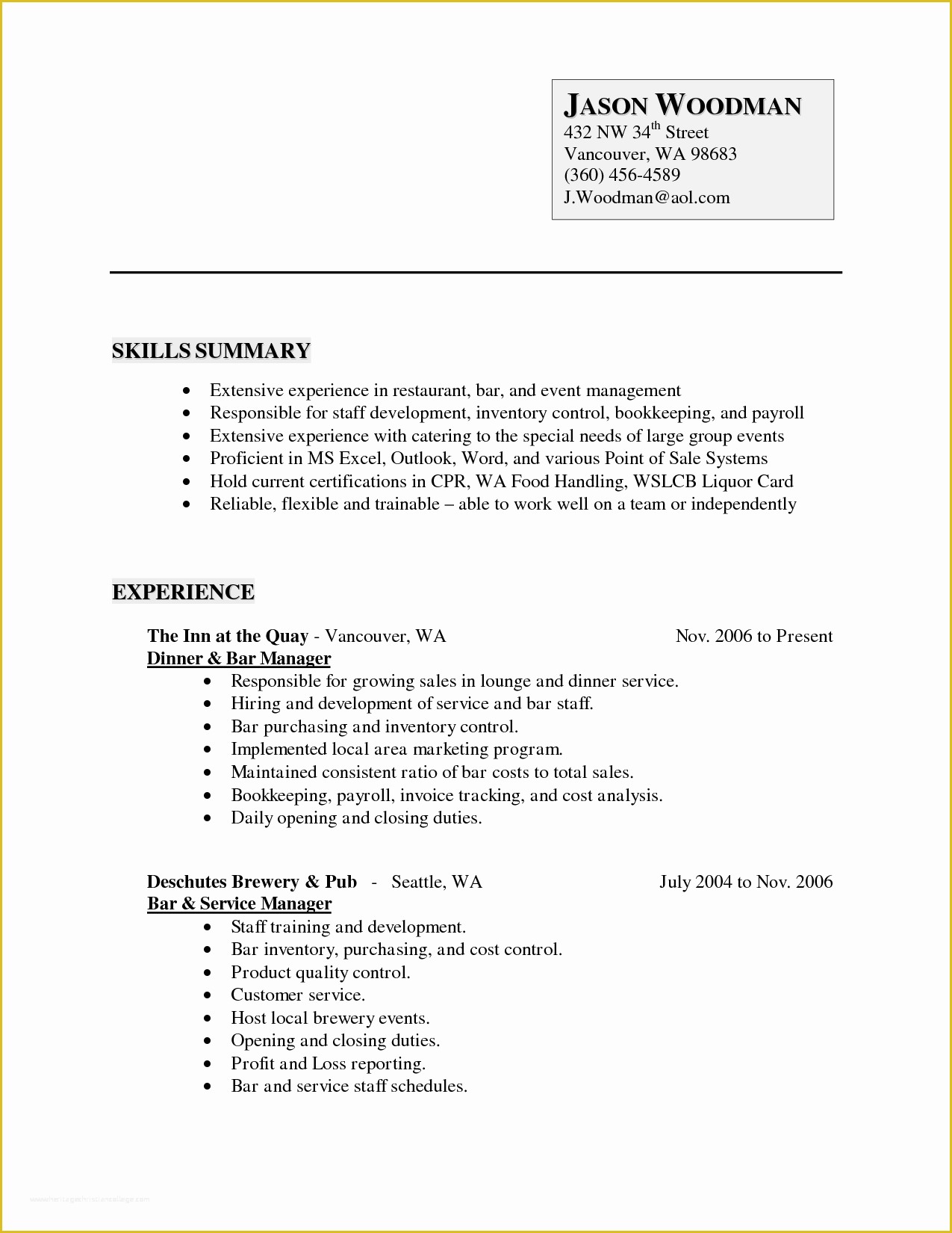 Free Resume Outline Template Of Absolutely Free Resume Templates Example Mughals