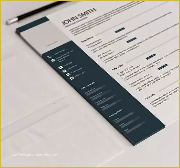 54 Free Resume Template Psd