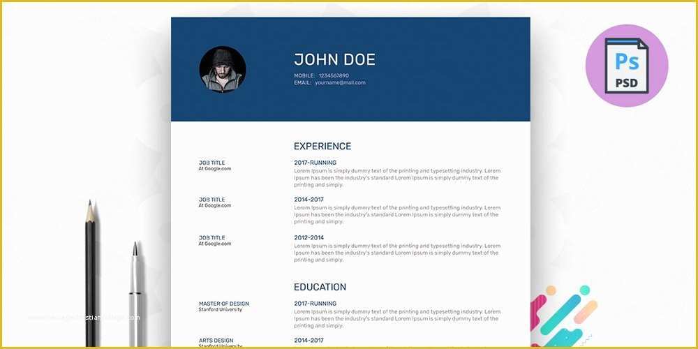 Free Resume Template Psd Of Ultimate Collection Of Free Resume Templates Css Author