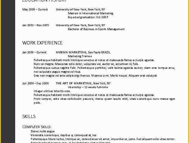 Free Resume Templates 2017 Of Free Resume Templates 2017