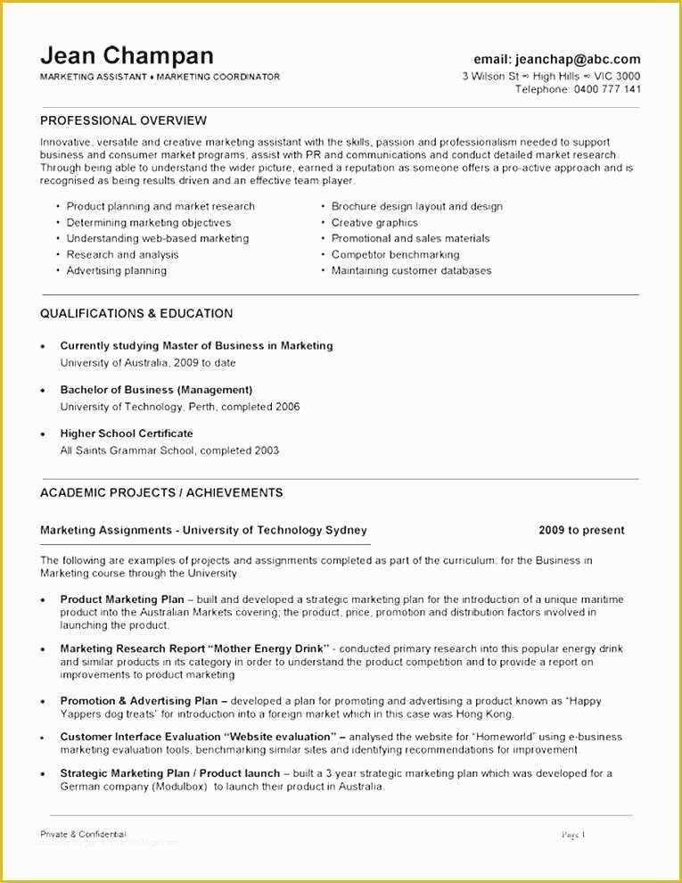 Free Resume Templates 2018 Of Free Resume Templates 2018 Australia