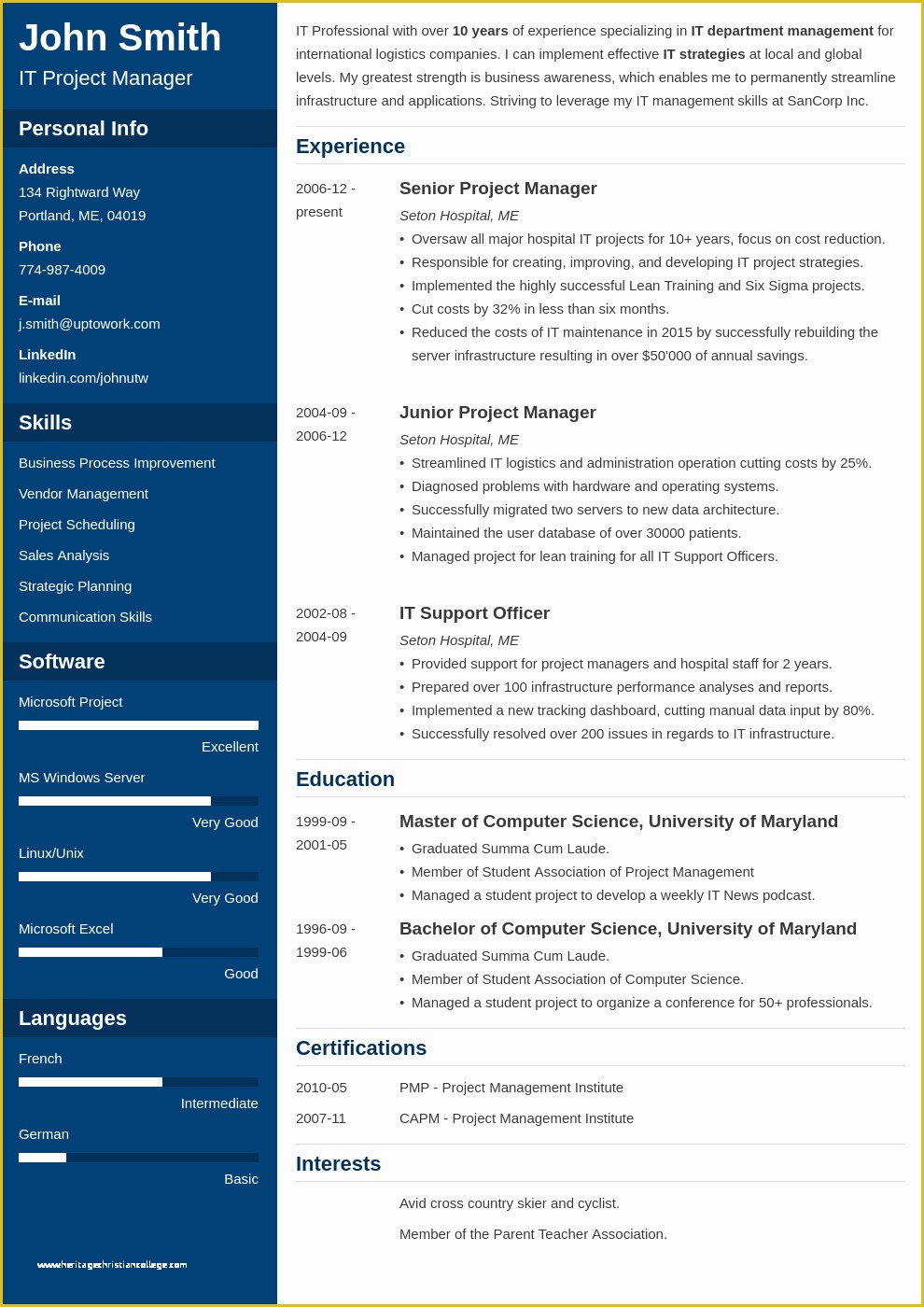 Free Resume Templates Com Of 20 Resume Templates [download] Create Your Resume In 5