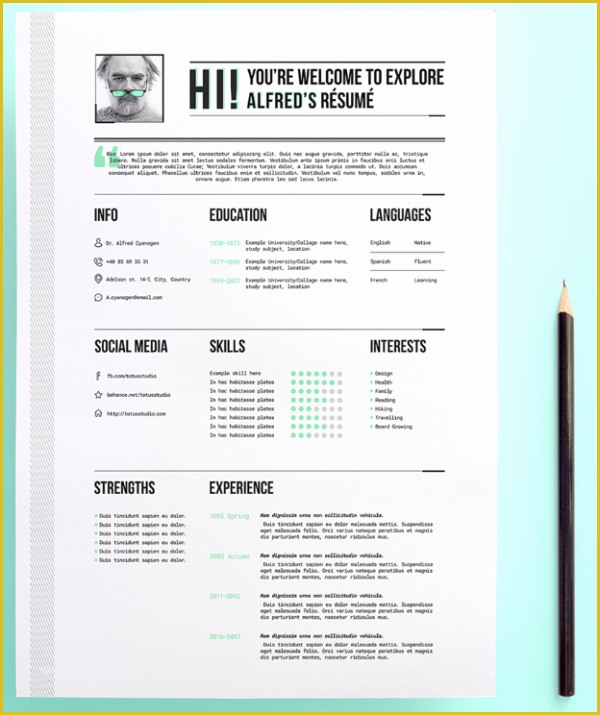 Free Resume Templates Editable Of Download 35 Free Creative Resume Cv Templates Xdesigns