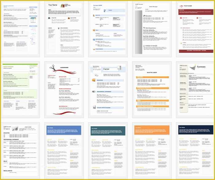 Free Resume Templates Editable Of Downloadable and Editable Free Cv Templates – Free Cv Template