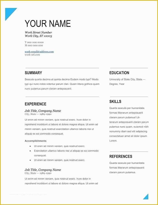Free Resume Templates Editable Of Resume Templates You Can Edit