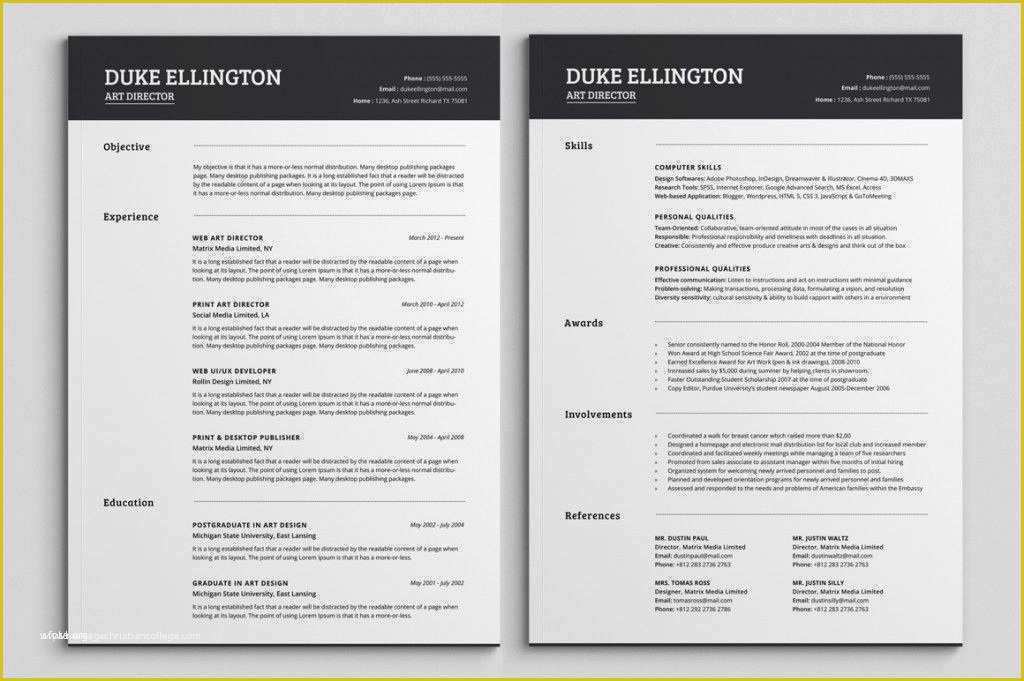 Free Resume Templates for Apple Pages Of Resume Template for Mac Pages