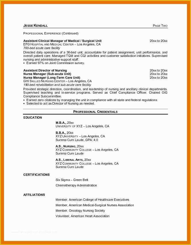 Free Resume Templates for Certified Nursing assistant Of 4 5 Sample Cna Resume