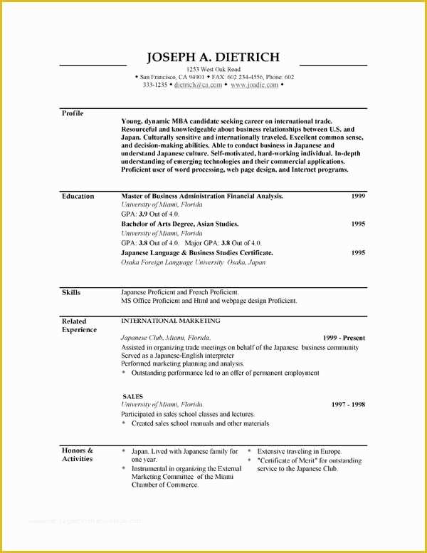 Free Resume Templates for First Time Job Seekers Of Resume Objectives for First Time Job Seekers Cover