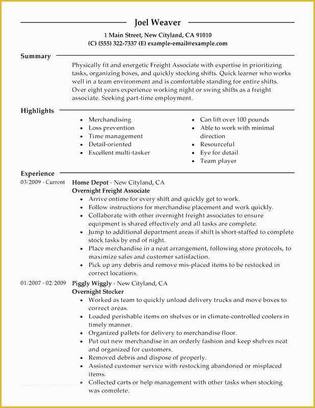 Free Resume Templates for First Time Job Seekers Of Resumes for Jobs – Creero