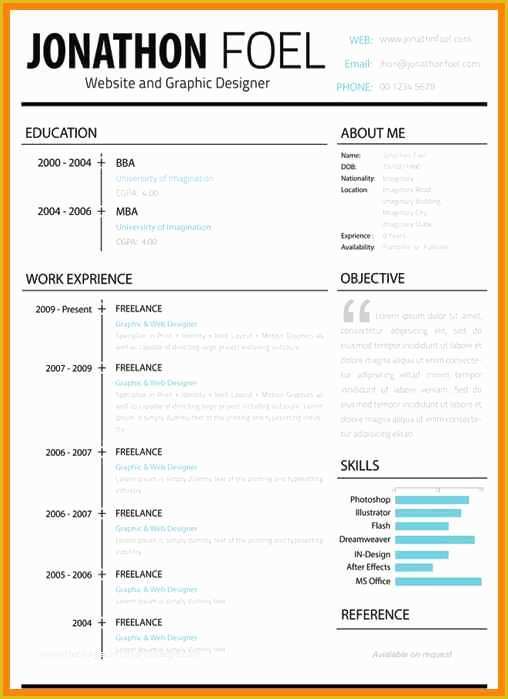 Free Resume Templates for Mac Of 18 Pages Cv Template Mac