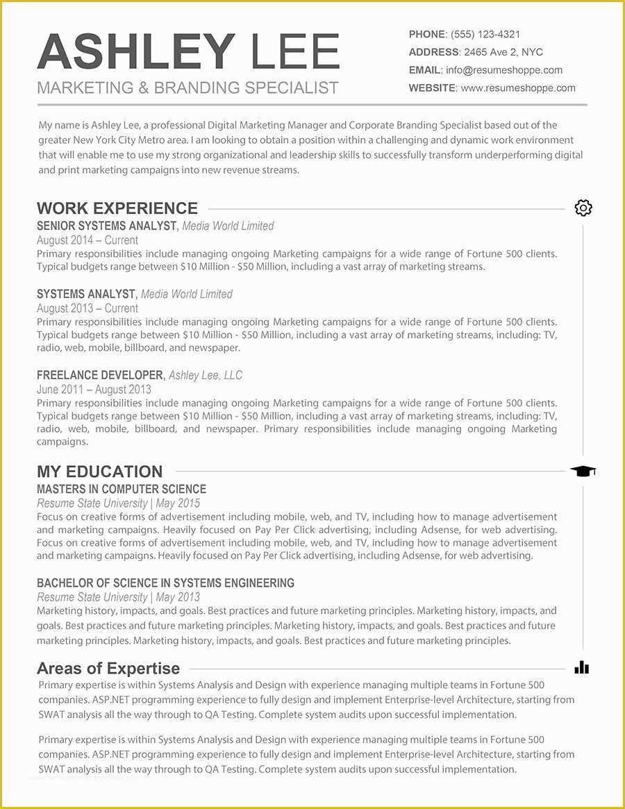 Free Resume Templates for Mac Of 20 Free Resume Template for Mac – Diocesisdemonteria