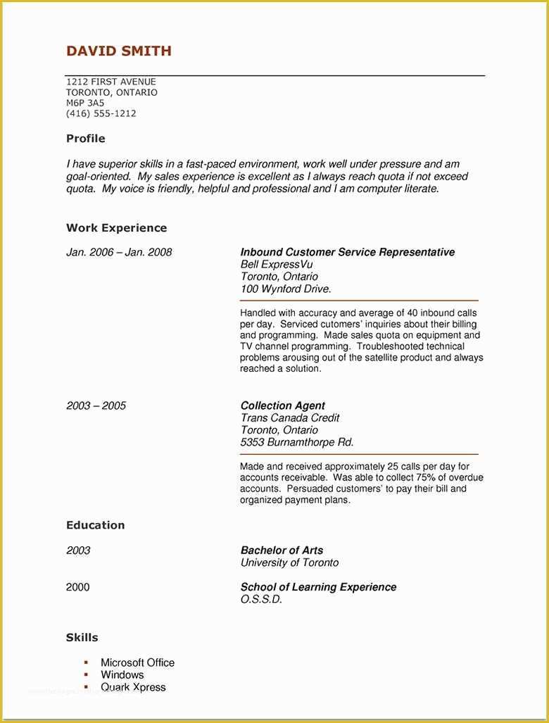 Free Resume Templates for No Work Experience Of Pin by topresumes On Latest Resume