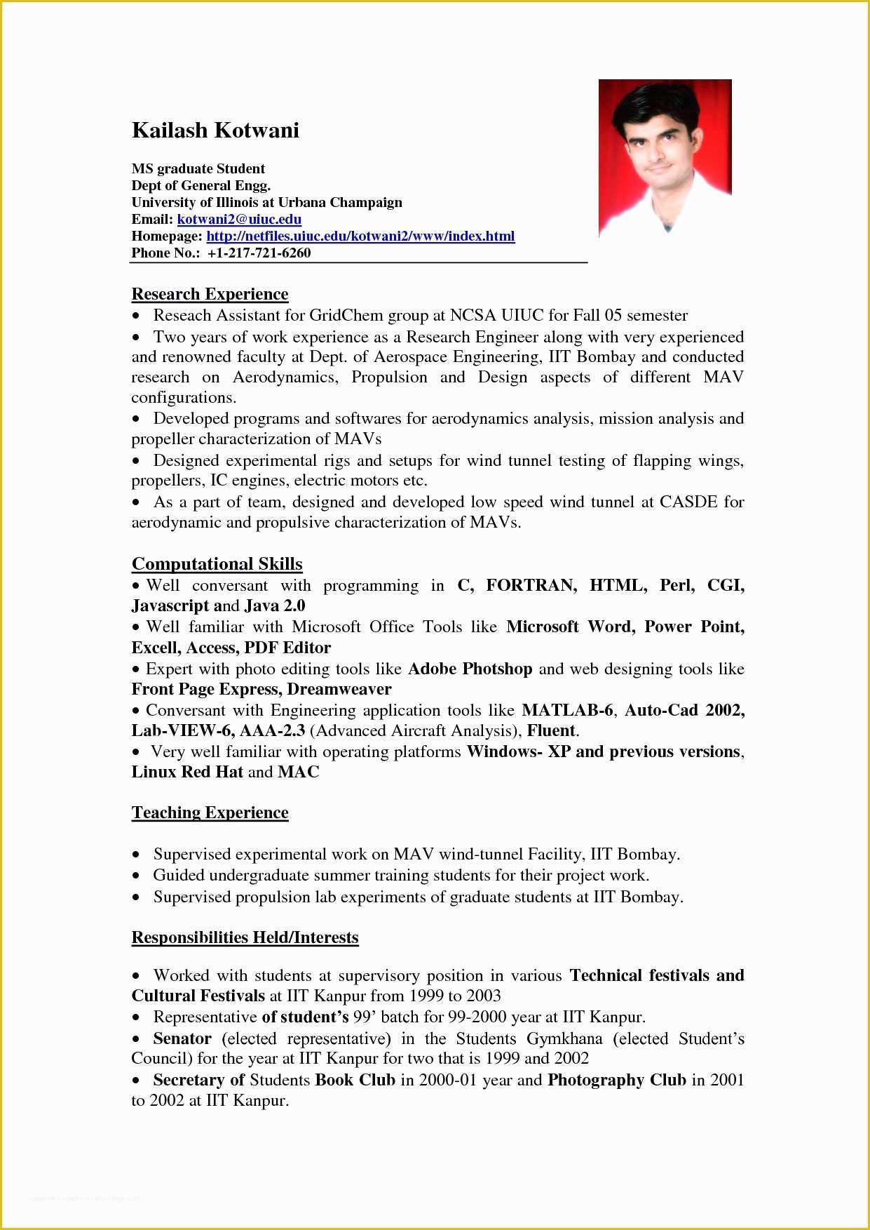 Free Resume Templates for No Work Experience Of Resume and Template Free Resume Templates for No Work