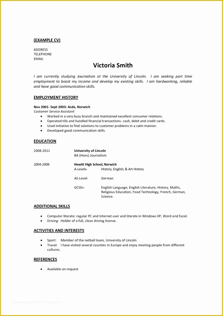 Free Resume Templates for No Work Experience Of Resume and Template Free Resume Templates for No Work